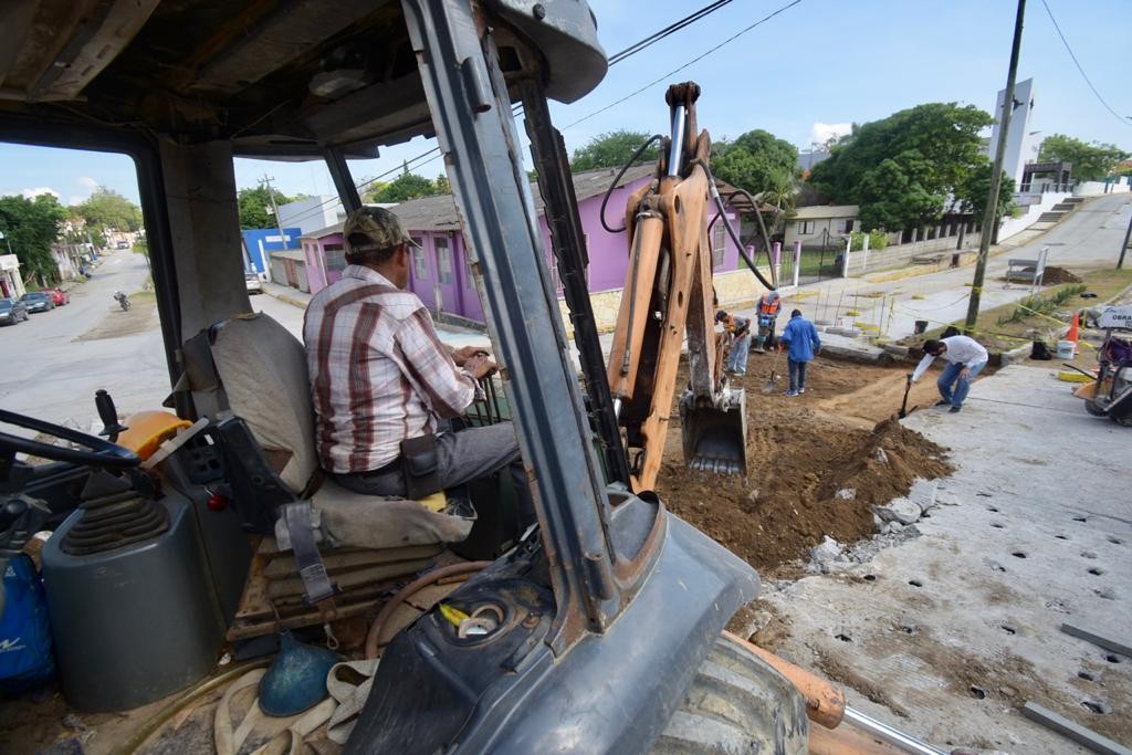 Gobierno de Altamira rehabilita calles en zonas urbana y rural. (Cortesía)