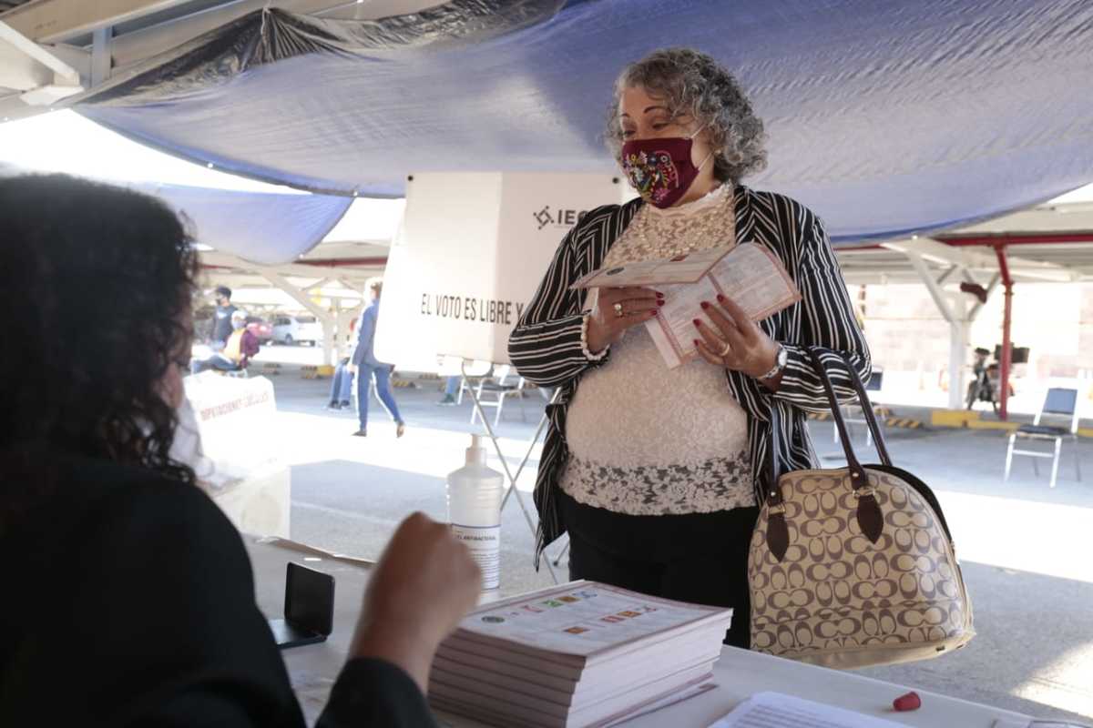 Beatriz Granillo, candidata a diputada por Morena. (Rolando Riestra)