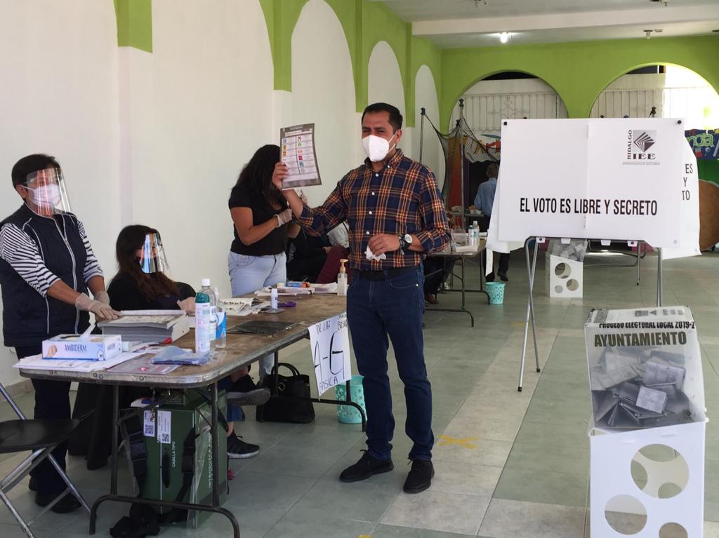 Ricardo Crespo, candidato independiente por Pachuca. (Cortesía)