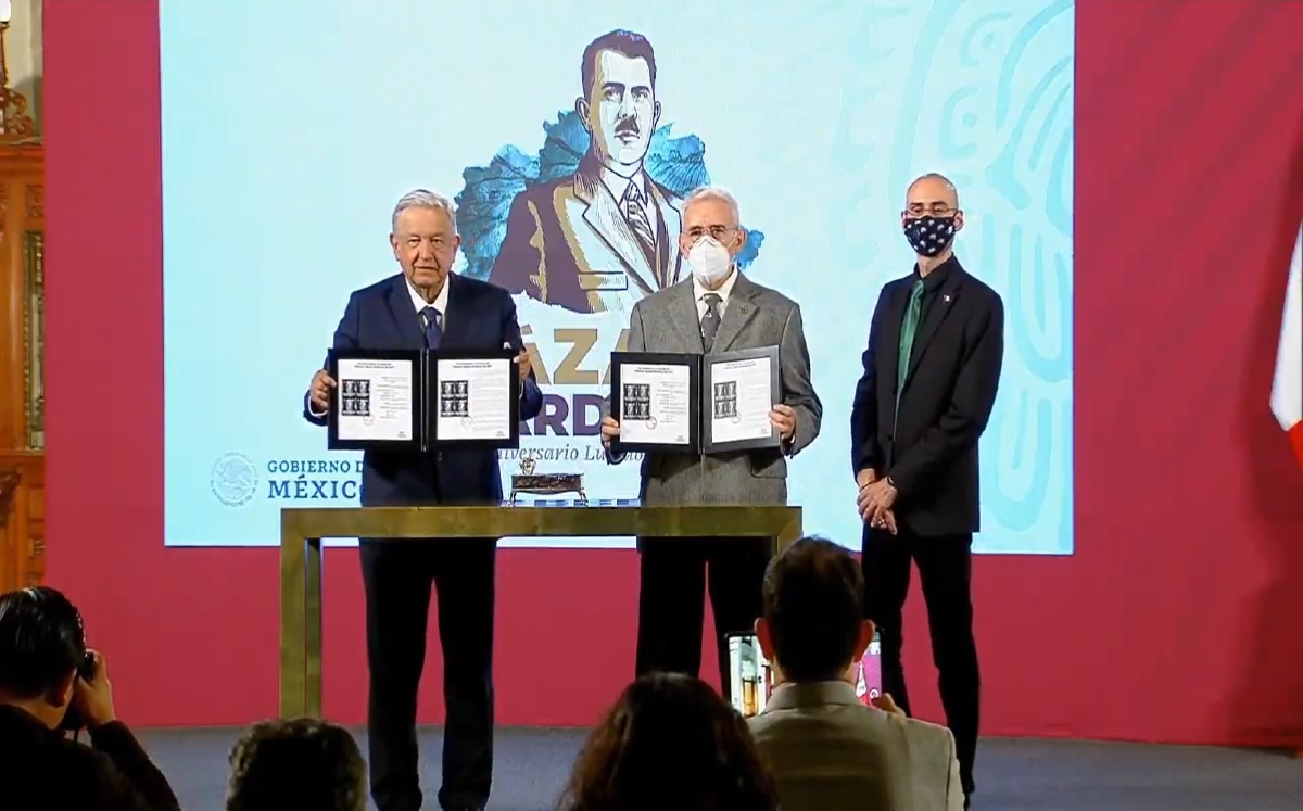 Conferencia de prensa de Andrés Manuel López Obrador./ Especial