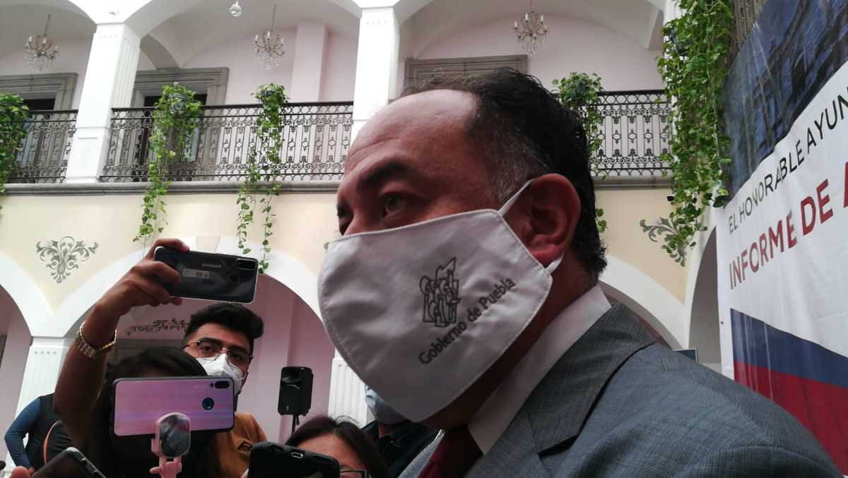 David Méndez Márquez, Secretario de Gobernación del Estado. (Angélica Tenahua)