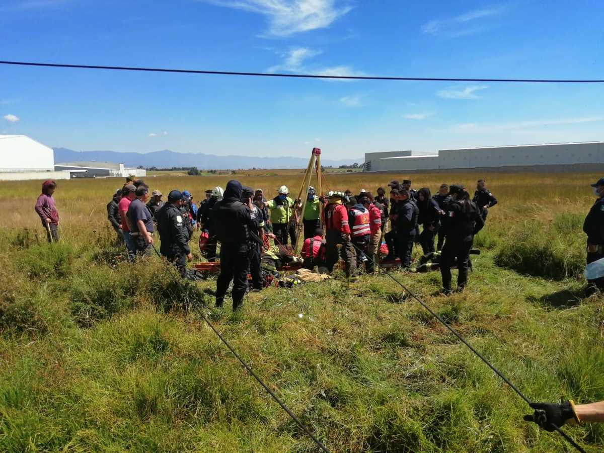 El pozo tiene al menos 40 metros de profundidad. (Especial)