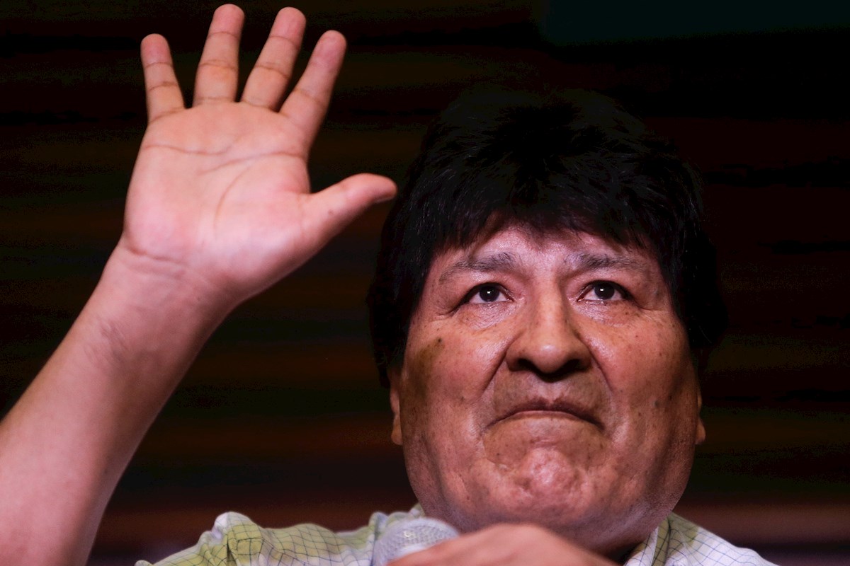 Evo Morales, ex presidente de Bolivia, en Argentina. | EFE