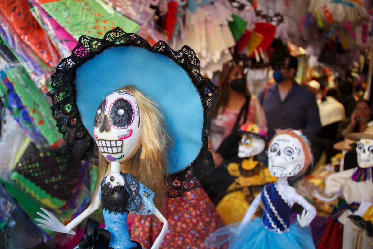 Las fiestas por Día de Muertos fueron canceladas debido al rebrote de coronavirus en Oaxaca. (Cuartoscuro)