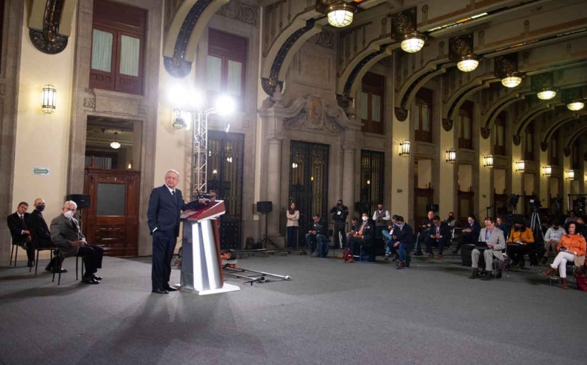 La Mañanera del presidente Andrés Manuel López Obrador. (Cortesía)