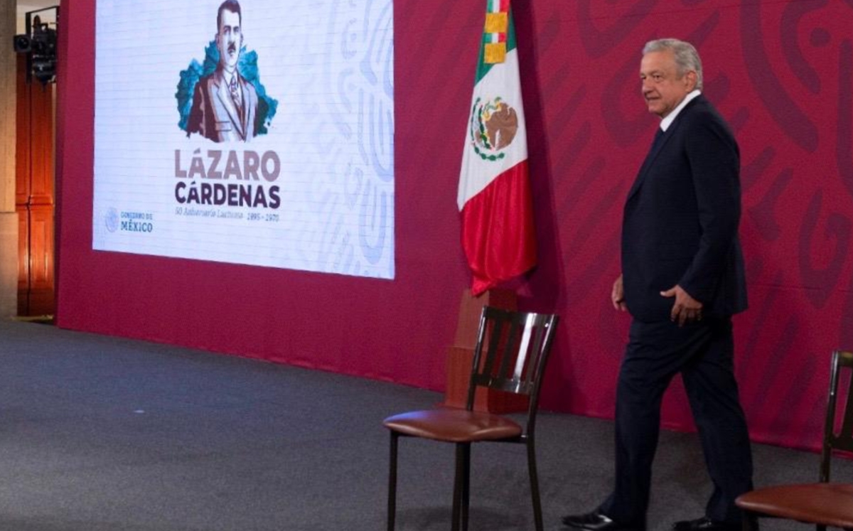 El presidente Andrés Manuel López Obrador en La Mañanera. (Cortesía)