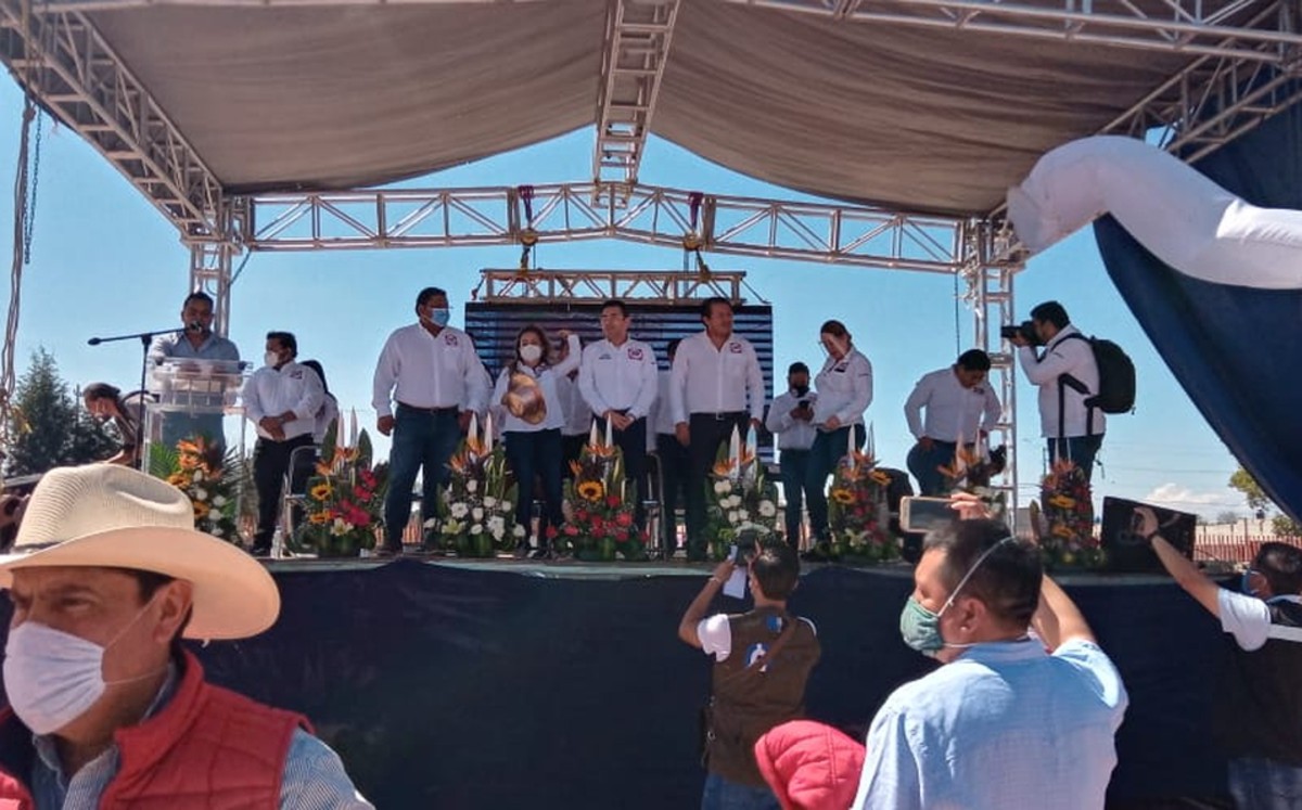 Realiza RSP mitin para celebrar reconocimiento como partido político