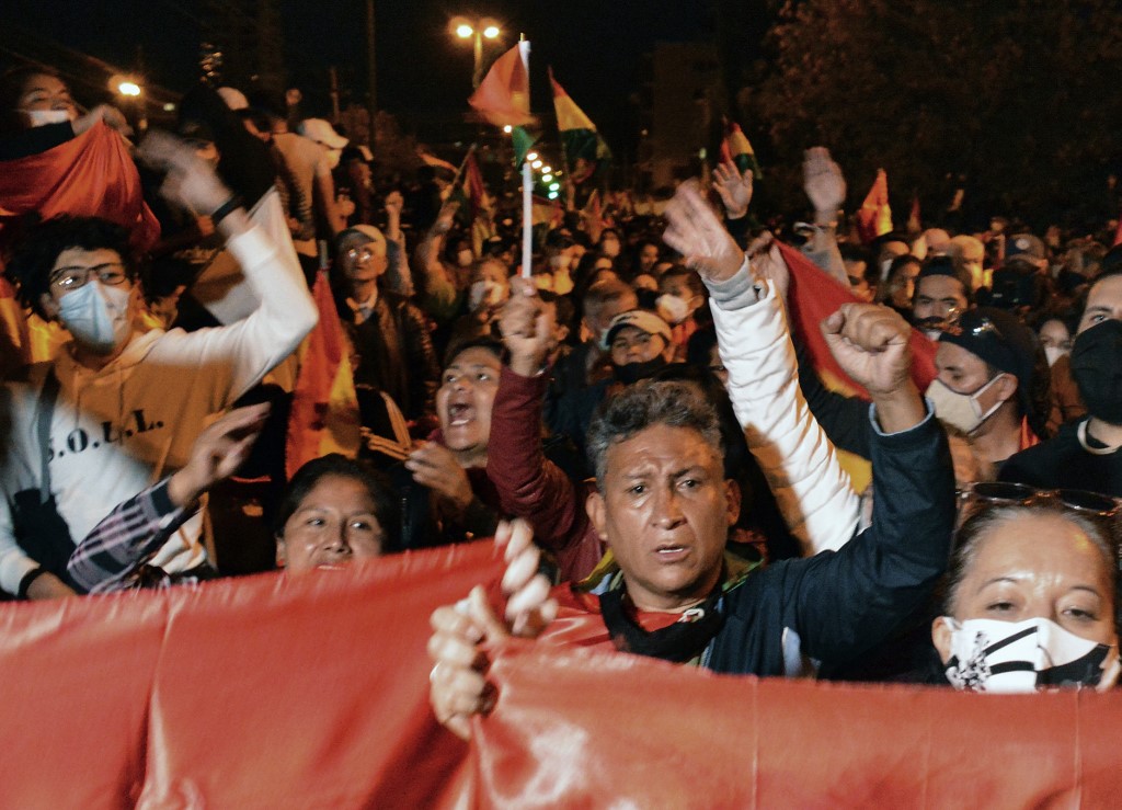 En Bolivia existe un gran sector contra el gobierno del ex presidente Evo Morales. (AFP)
