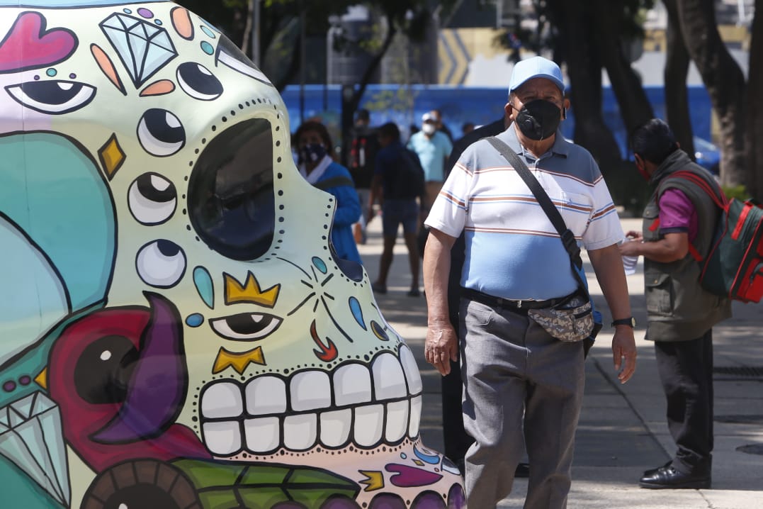 Calles de la Ciudad de México durante la nueva normalidad. (Ariana Pérez)