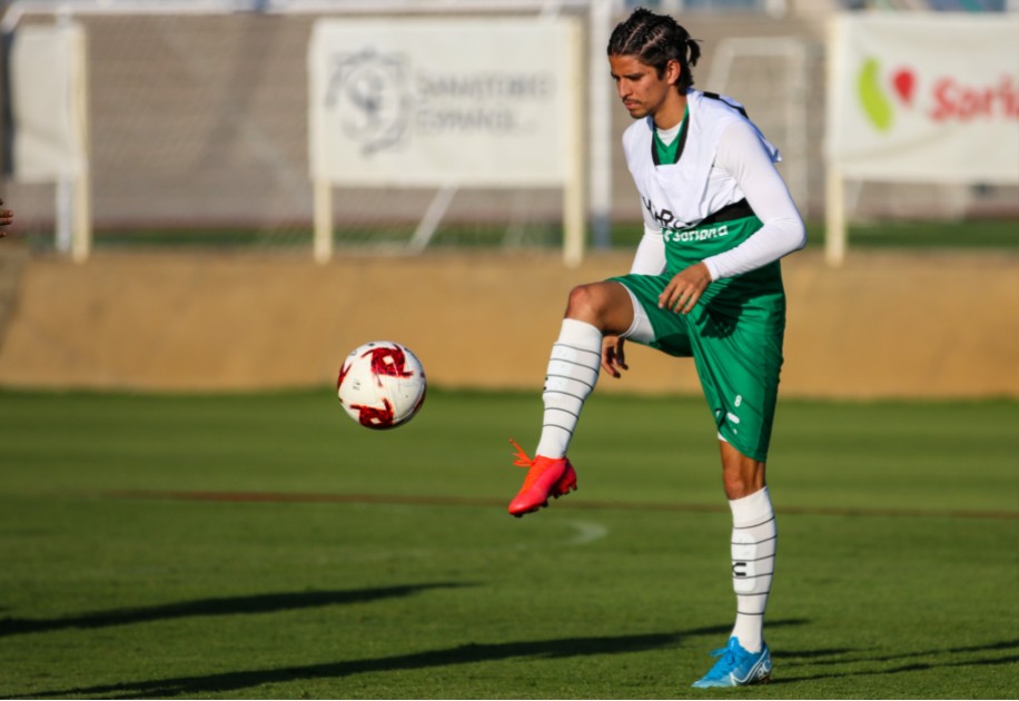 Carlos Orrantia ha regresado a la actividad luego de superar una lesión. (@clubsantos)