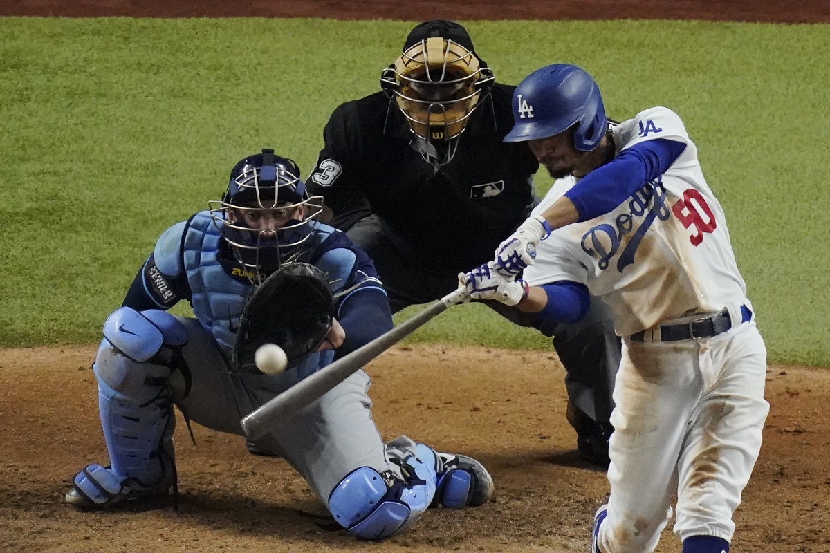 Dodgers vs Rays en el juego 1 de la Serie Mundial (AP)
