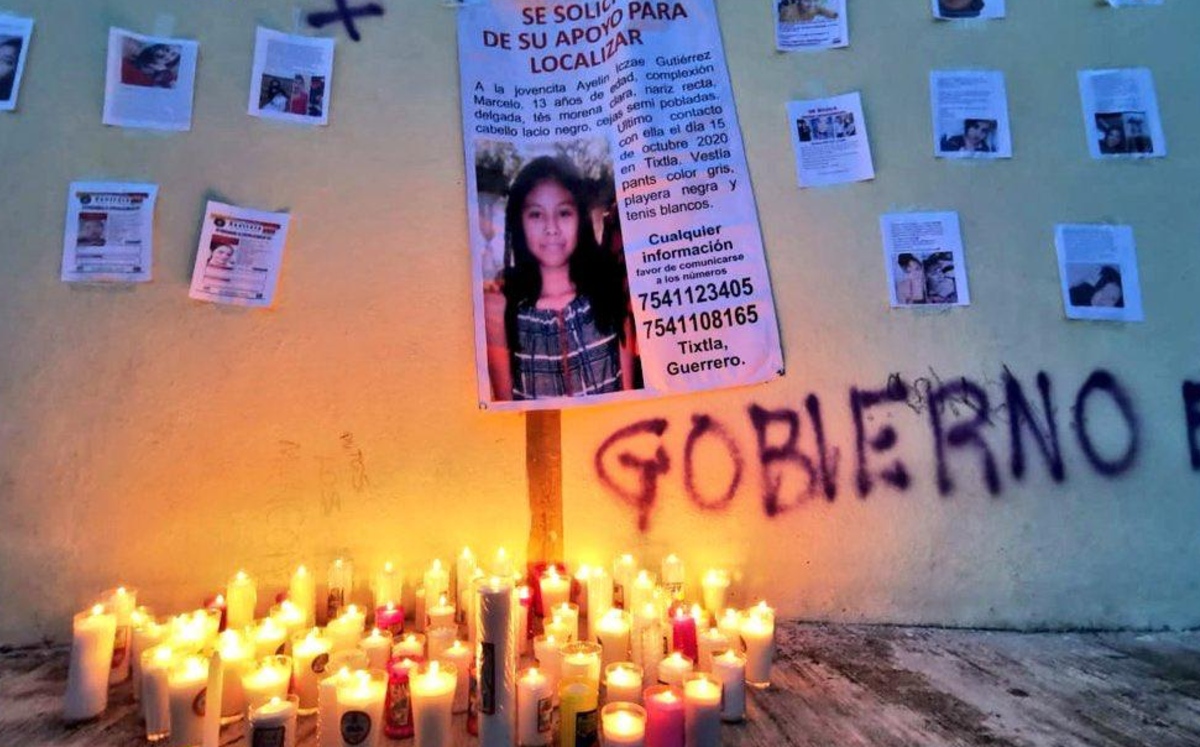 Encuentran cuerpo de Ayelín, menor de 13 años desaparecida en Guerrero.