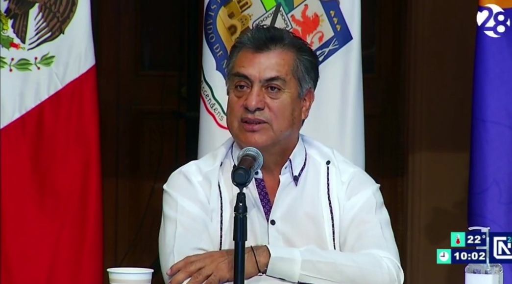 El gobernador de Nuevo León, Jaime Rodríguez Calderón, admitió que ya no tienen los recursos suficientes para poder enfrentar un rebrote.