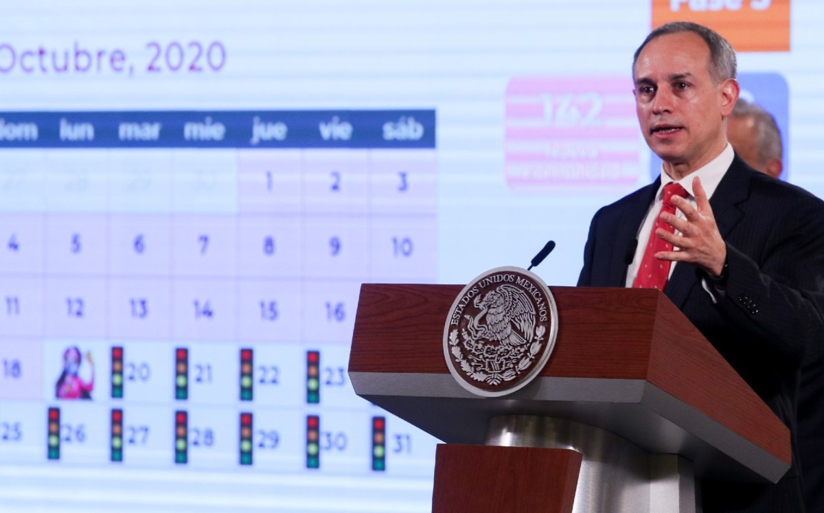Hugo López Gatell, subsecretario de Salud en La Mañanera. (Cortesía)