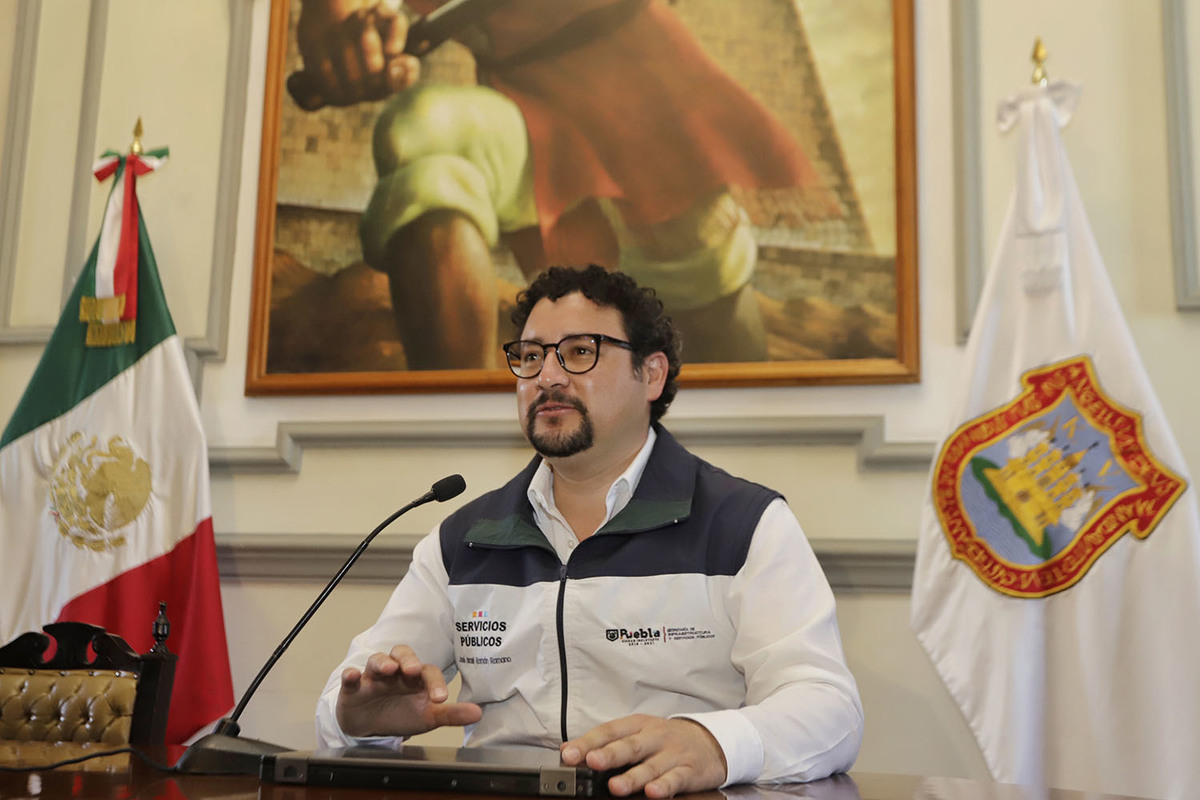 José Israel Román Romano, titular de Infraestructura y Servicios Públicos. (Agencia Enfoque)