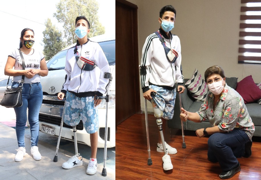 Leonardo sufrió un accidente en noviembre de 2019. (Especial)