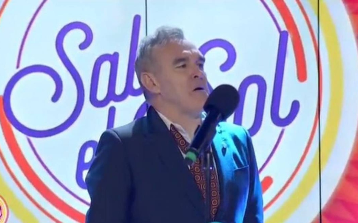 El músico británico apareció en el programa matutino durante su visita para encabezar el Vive Latino 2018. (Captura)