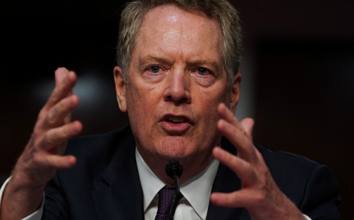 Robert Lighthizer, representante comercial de EU. Foto: (Reuters)