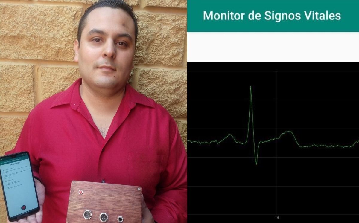 A través de este dispositivo se busca dar seguimiento a pacientes con covid-19. (Especial)
