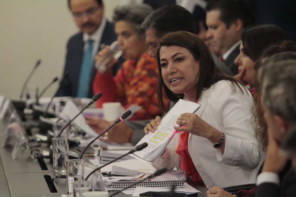 Guadalupe Saldaña es senadora por el PAN / Cuartoscuro