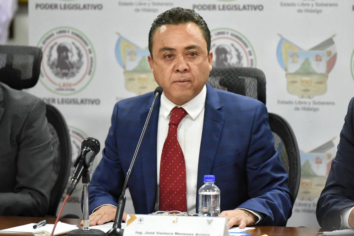 José Ventura Meneses Arrieta, secretario de Obras Públicas. (Cortesía)