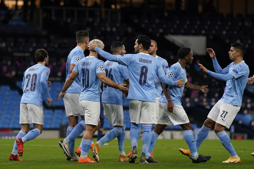 Manchester City derrotó al Porto (AFP)