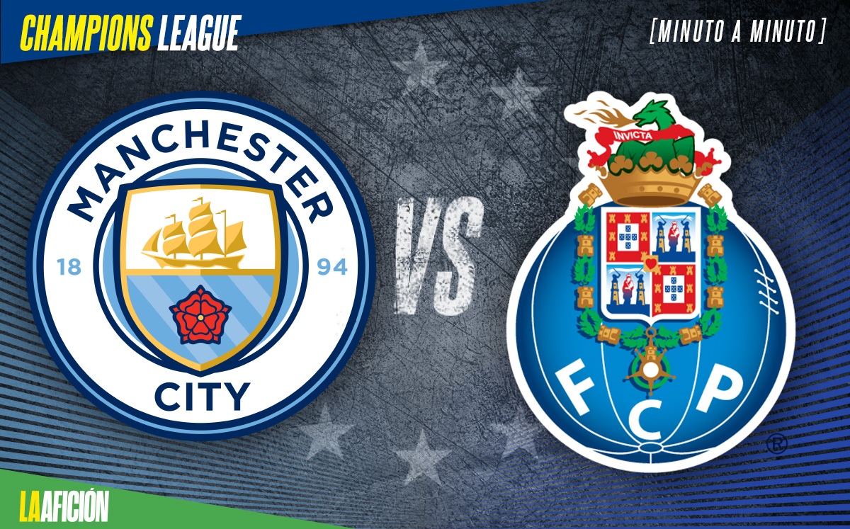 Manchester City vs Porto, partido de fase de grupos de la Champions League