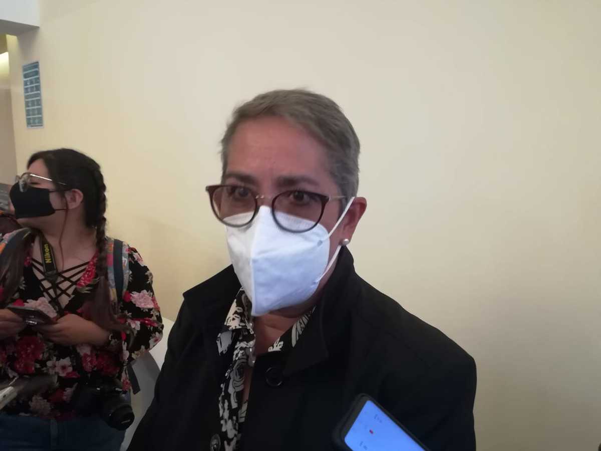 Secretaria de Igualdad Sustantiva de Género, Catalina Pérez Osorio. (Angélica Tenahua)