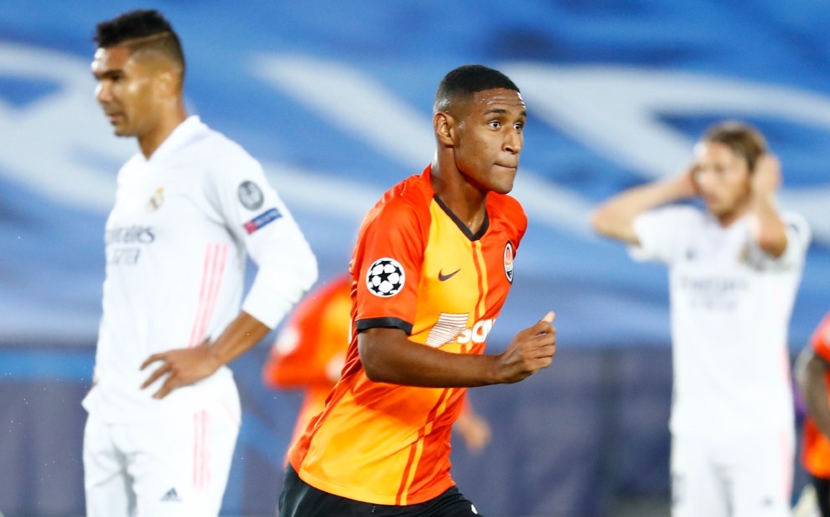 Shakhtar Donetsk sorprendió al Madrid y ganó 2-3 (Reuters)