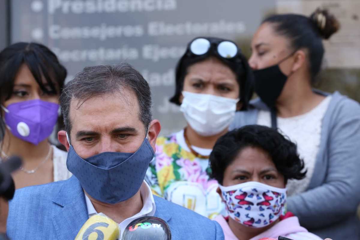 El consejero presidente del INE, Lorenzo Córdova. (Octavio Hoyos)