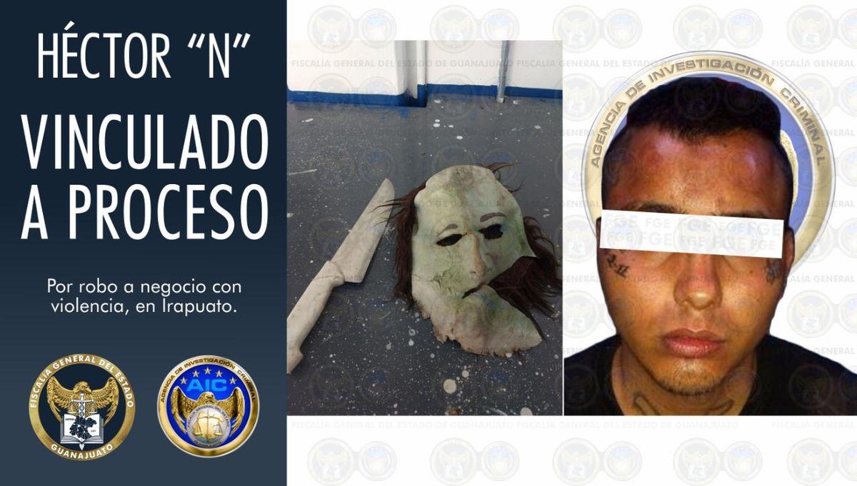 Enmascarado asalta farmacia en Irapuato; es vinculado a proceso