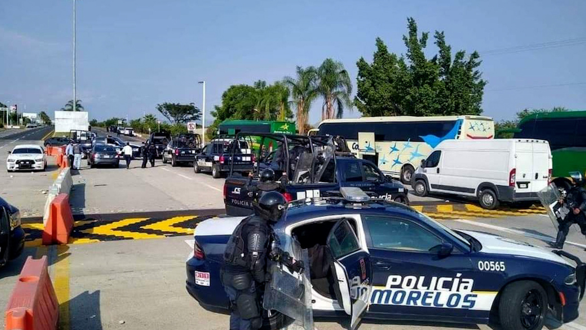 Grupos criminales están detrás de la toma de casetas: gobierno de Morelos