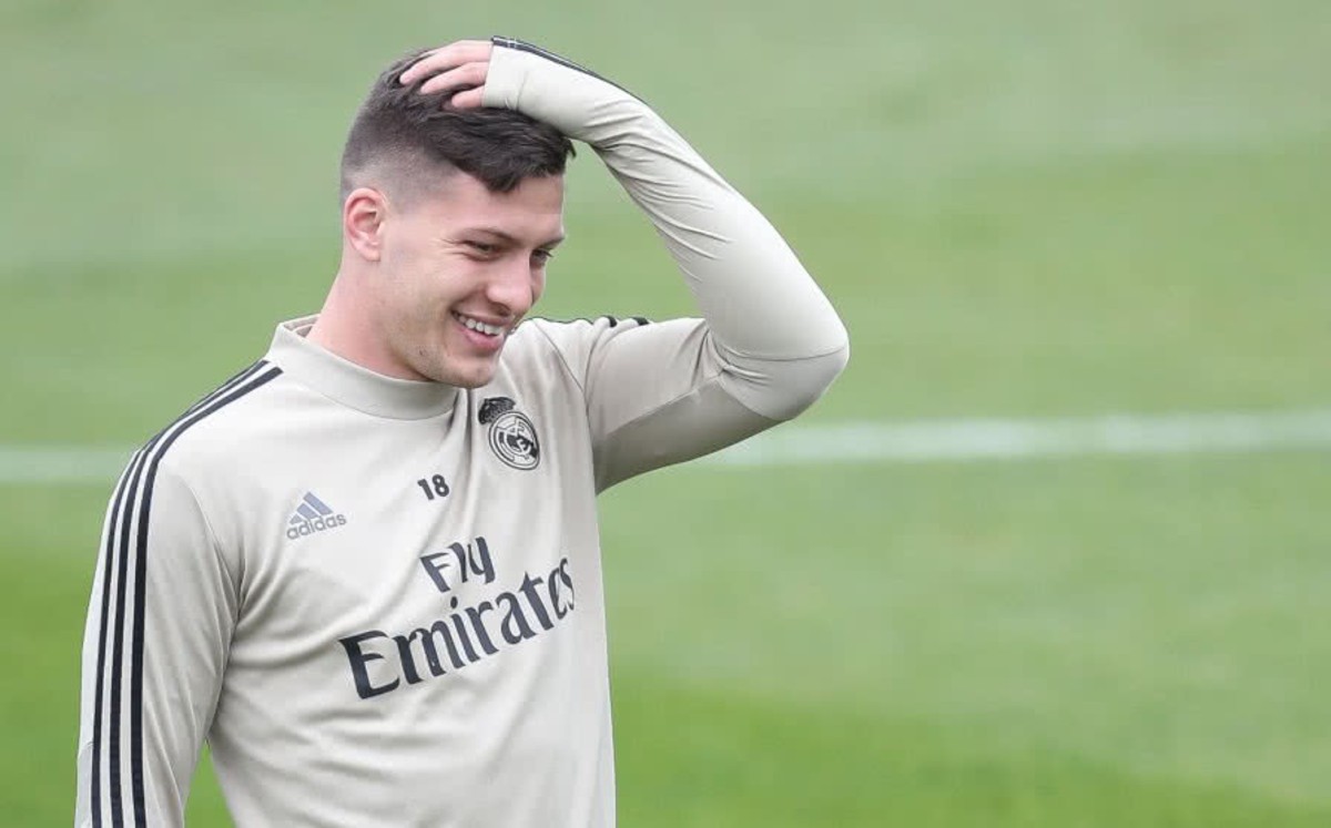 Luka Jovic, jugador de Real Madrid (AFP)
