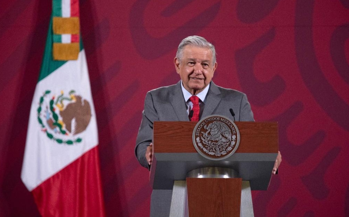 El presidente Andrés Manuel López Obrador en Palacio Nacional. (Cortesía)