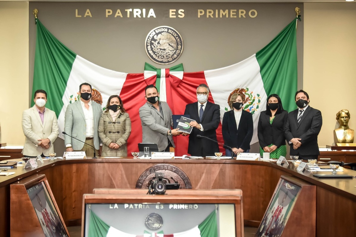 Comparecencia de Raúl Arroyo, titular de la Procuraduría General de Justicia del Estado de Hidalgo. (Cortesía)