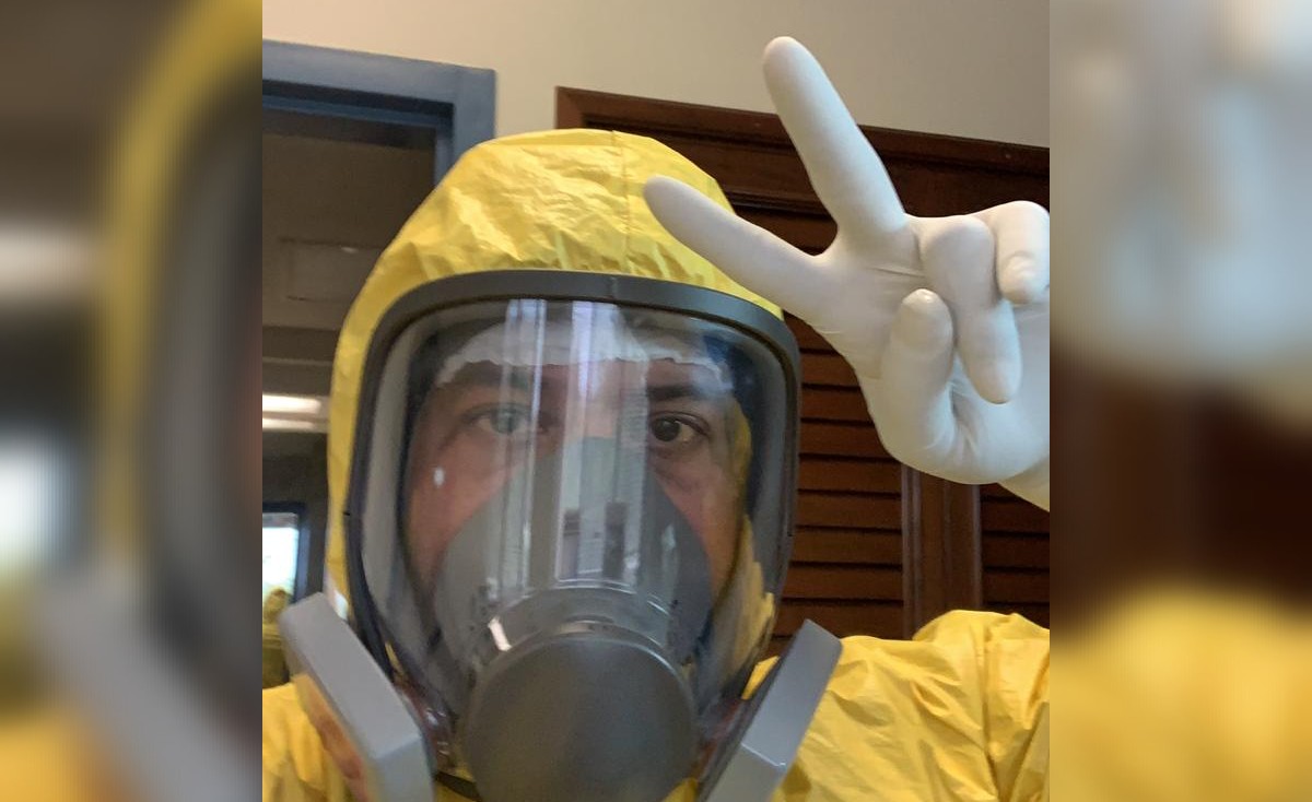 Doctor Celso Enrique Aguilar Alvarado, habla de su expriencia con el coronavirus (foto/cortesía)