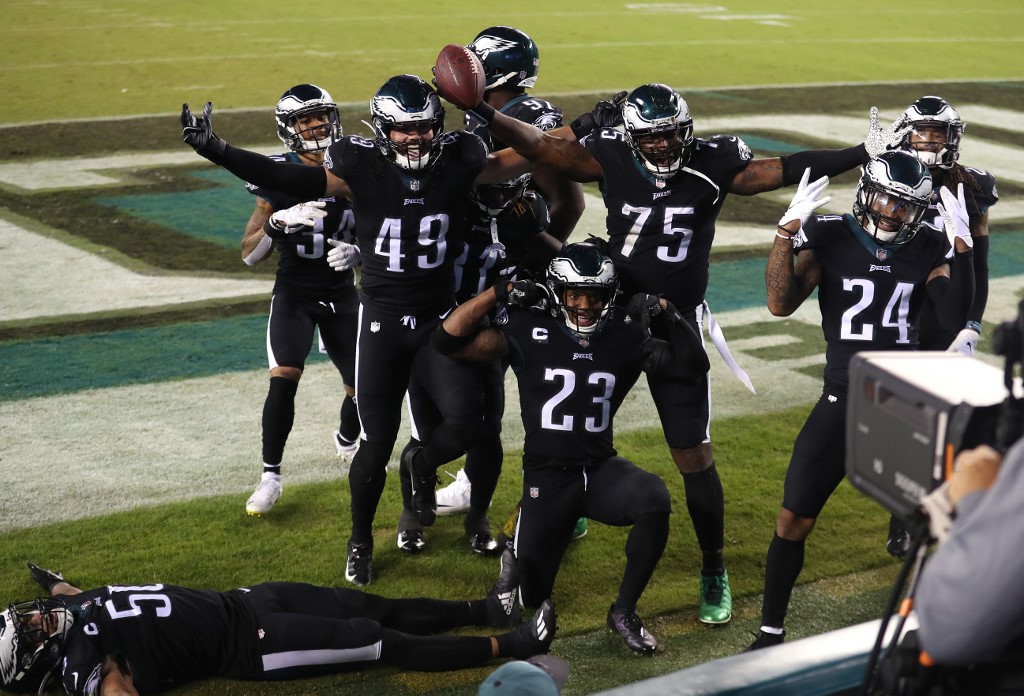 Eagles derrotaron a los Giants (AFP)