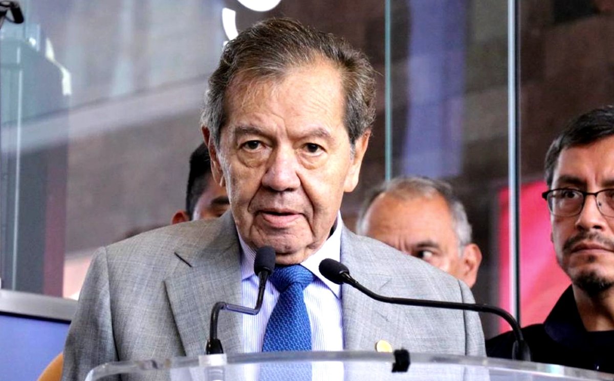 También, Porfirio muñoz Ledo se postuló en la encuesta para dirigir Morena. (Cuartoscuro)