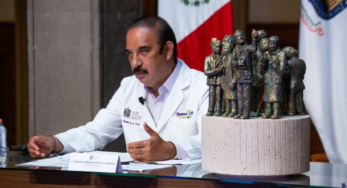 El secretario de Salud, Manuel de la O Cavazos. Foto: Roberto Alanís