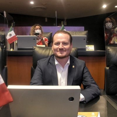 El senador es el décimo que contrae coronavirus. (Tomada de @EsRojoMx)