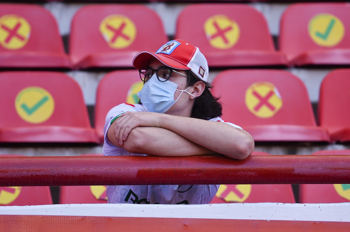 Aficionado del Necaxa en el Estadio Victoria (Imago7)