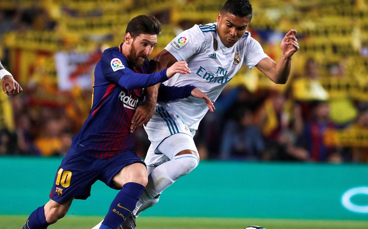 El Clásico sin público y con inteligencia artificial (EFE)