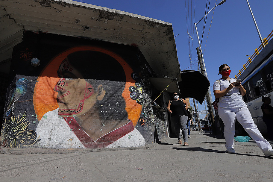 Grafiti en La Laguna. (Manuel Guadarrama)