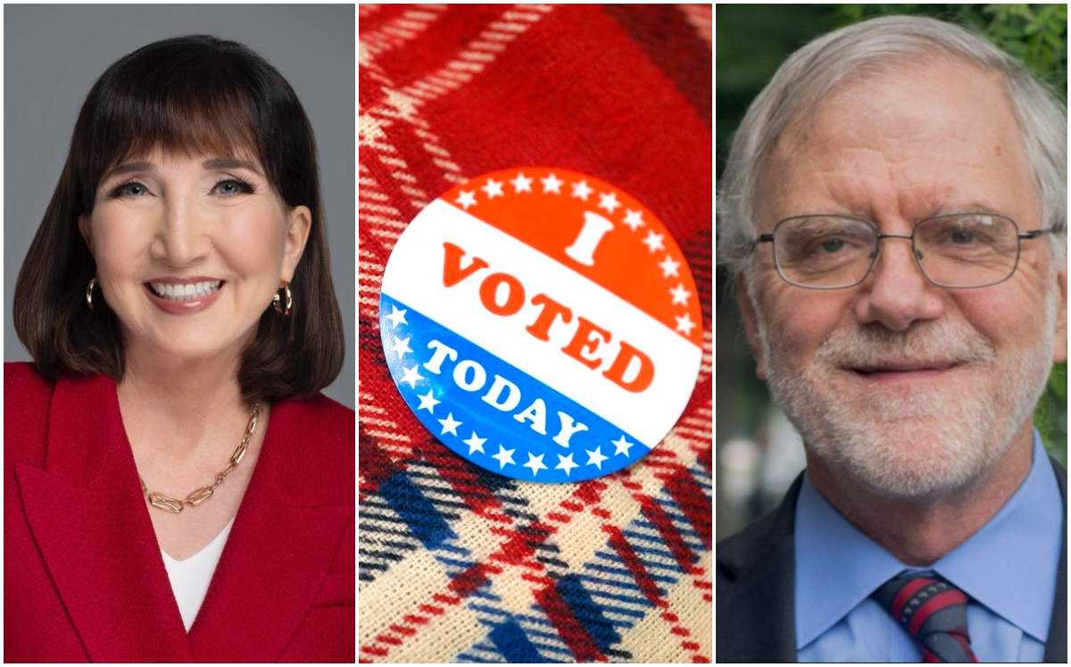 Jo Jorgensen compite por el Partido Libertario y Howie Hawkins por el Partido Verde. (Especial / AP)