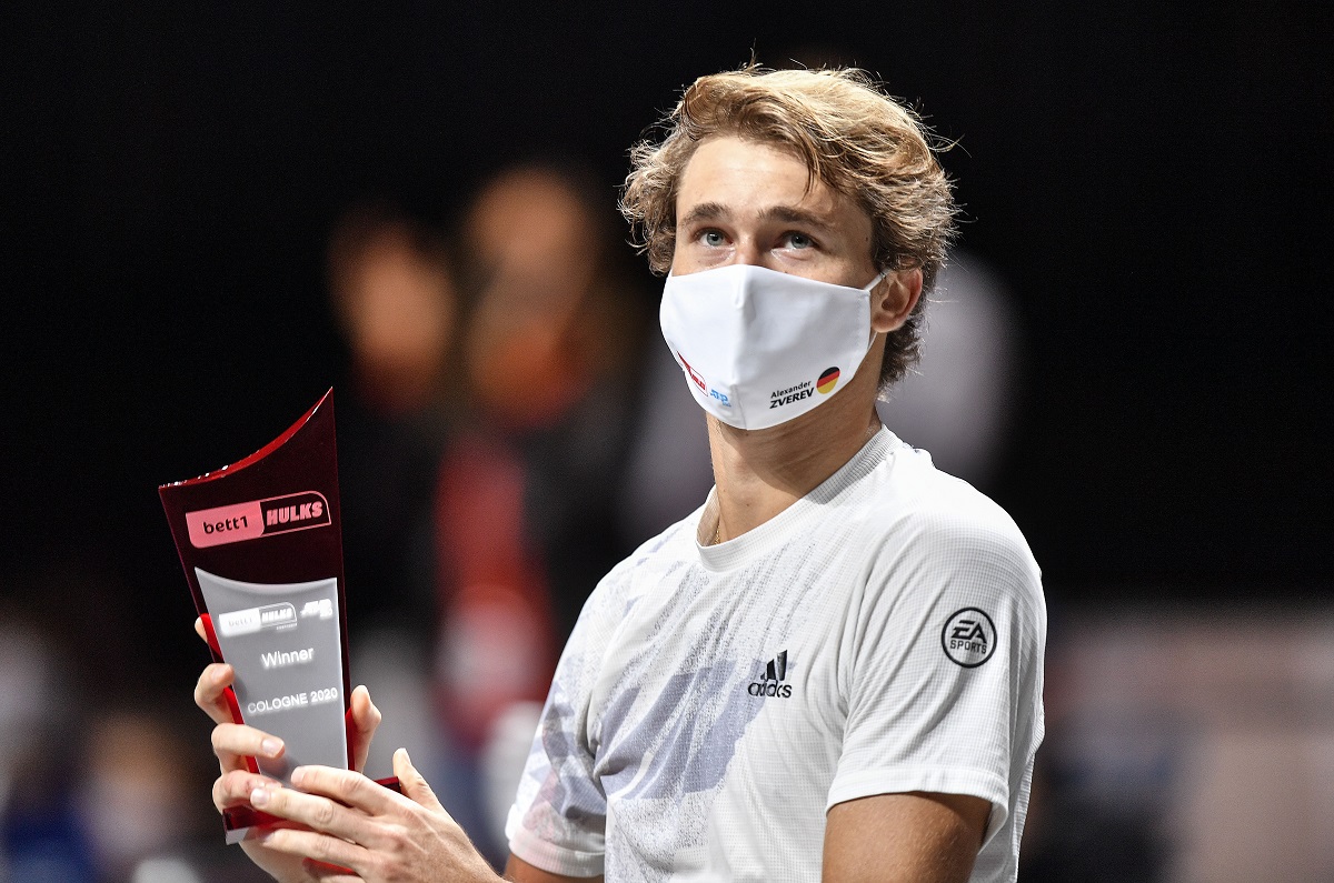 Alexander Zverev se corona en el torneo de Colonia (AP)