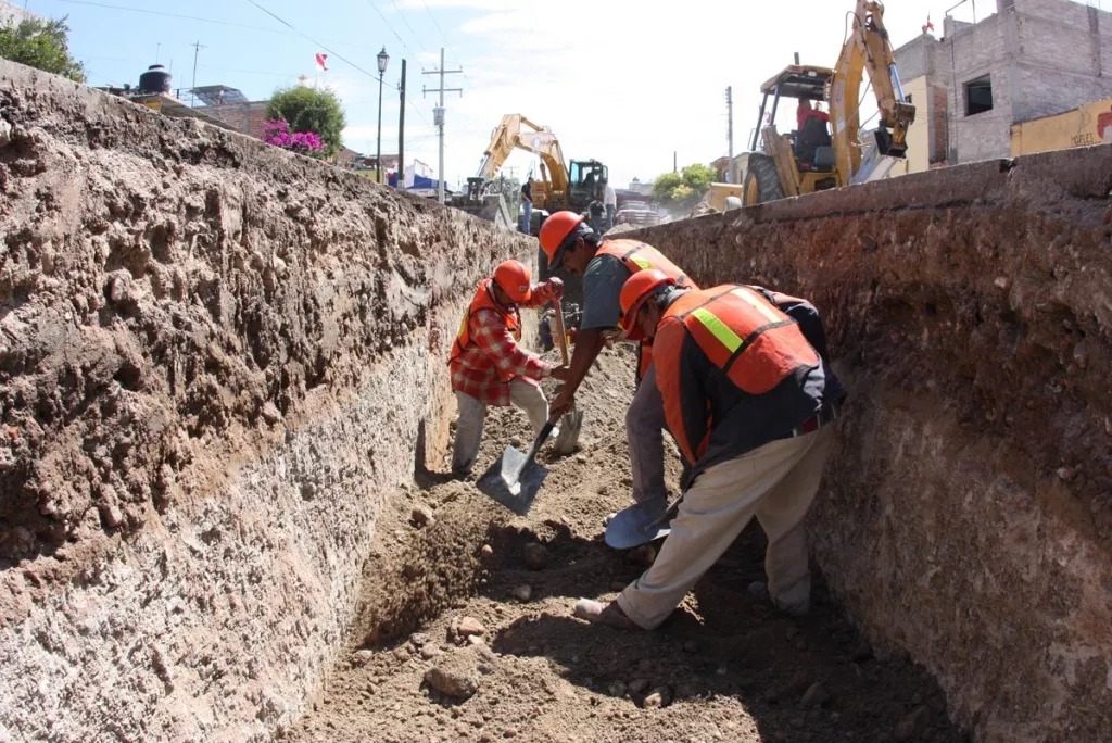 Construyen 4 obras hidráulicas en San Francisco del Rincón. ESPECIAL