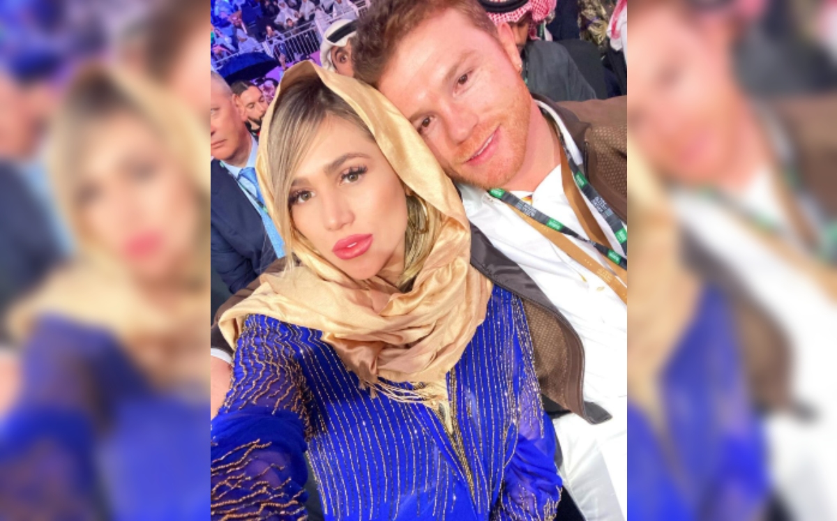 Fernanda Gómez y Saúl 'Canelo' Álvarez (Instagram)