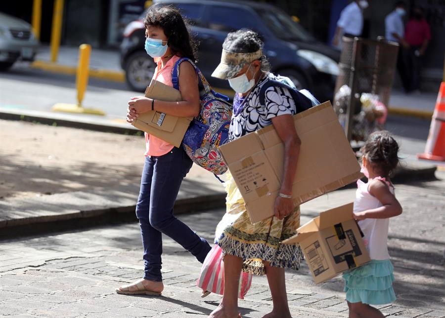 Honduras ha registrado un aumento de contagios de covid-19. (EFE)