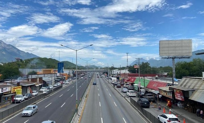 Santiago, Nuevo León tiene poca afluencia ante alza de casos. Foto: Especial.