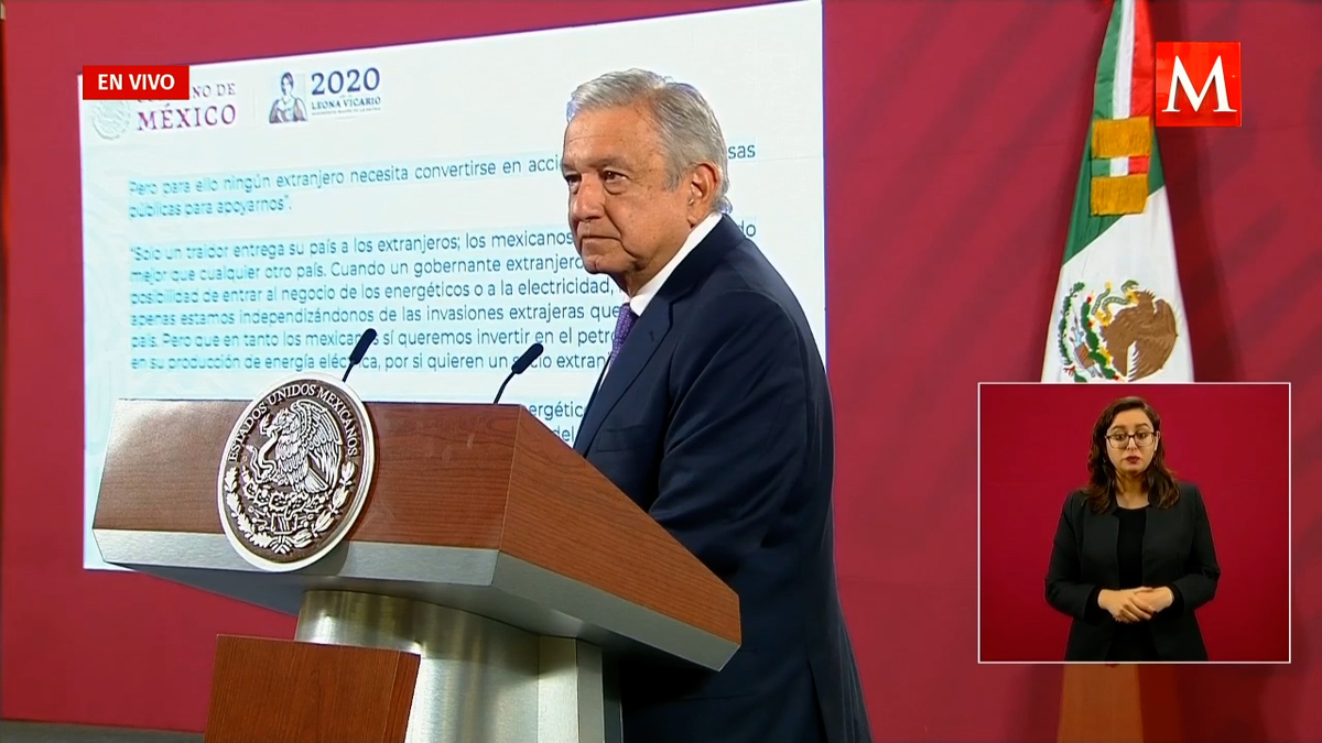 AMLO no descarta presentar reforma en materia energética